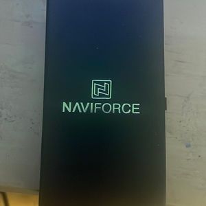 Naviforce Digital Gold Watch